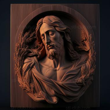 3D model st jesus (STL)